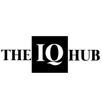 THE IQ HUB logo, THE IQ HUB contact details