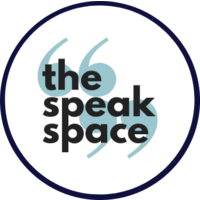 The SpeakSpace logo, The SpeakSpace contact details