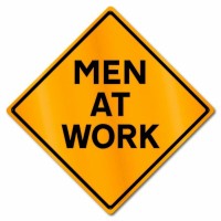 Men at Work logo, Men at Work contact details