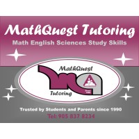 MathQuest Tutoring logo, MathQuest Tutoring contact details