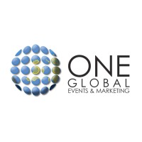 One Global Events logo, One Global Events contact details