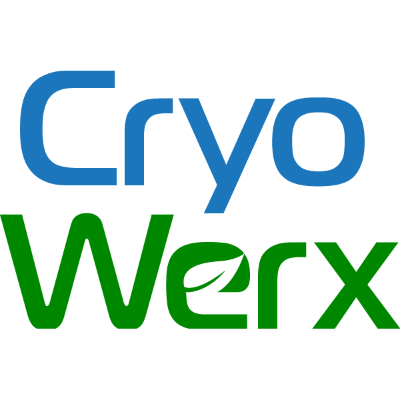 CryoWerx logo, CryoWerx contact details