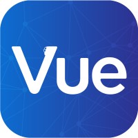 VueBox logo, VueBox contact details