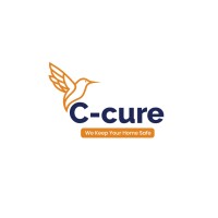 C-cure logo, C-cure contact details