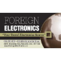 Foreign Electronics logo, Foreign Electronics contact details