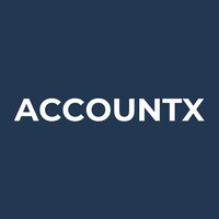 Accountx logo, Accountx contact details