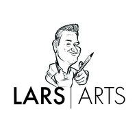 LarsERArts logo, LarsERArts contact details