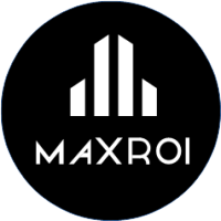 MAXROI logo, MAXROI contact details