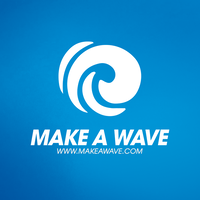 Make a Wave logo, Make a Wave contact details