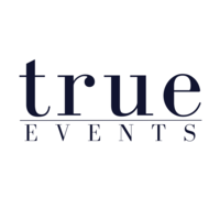 True Events logo, True Events contact details