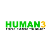 HUMAN3 logo, HUMAN3 contact details