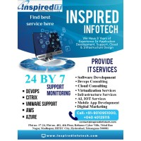 Inspired It services logo, Inspired It services contact details