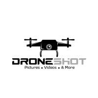 The Drone Shot logo, The Drone Shot contact details