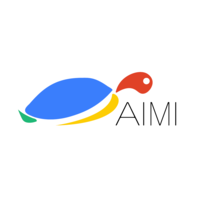 AIMI logo, AIMI contact details