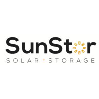 SunstorSolar logo, SunstorSolar contact details