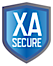 XA Secure logo, XA Secure contact details