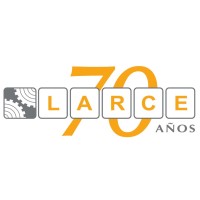 LARCE logo, LARCE contact details