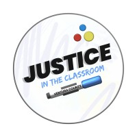 Justice in the Classroom logo, Justice in the Classroom contact details