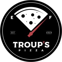 Troup's Pizza logo, Troup's Pizza contact details