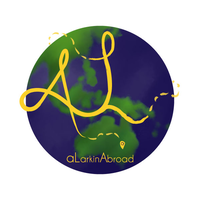 aLarkin Abroad logo, aLarkin Abroad contact details