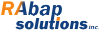 RAbap Solutions logo, RAbap Solutions contact details