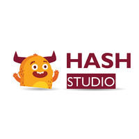 HashStudio logo, HashStudio contact details