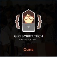 GirlScript Guna logo, GirlScript Guna contact details