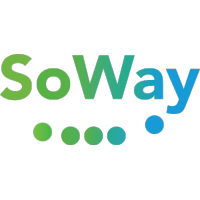 SoWay logo, SoWay contact details