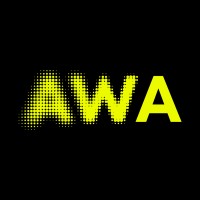 AWA digital logo, AWA digital contact details