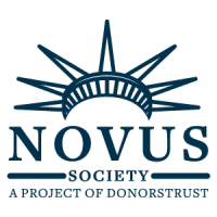 The Novus Society logo, The Novus Society contact details