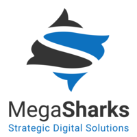 MegaSharks logo, MegaSharks contact details