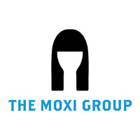 The Moxi Group logo, The Moxi Group contact details