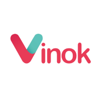 vinok logo, vinok contact details