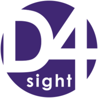 d4sight logo, d4sight contact details