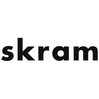 skram furniture co. logo, skram furniture co. contact details