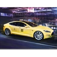 Tesla Taxi logo, Tesla Taxi contact details