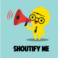 Shoutify Me logo, Shoutify Me contact details