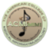 The American College of Medical Informatimusicology logo, The American College of Medical Informatimusicology contact details