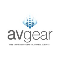 AV Gear logo, AV Gear contact details