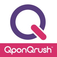 QponQrush logo, QponQrush contact details