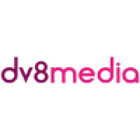 dv8media logo, dv8media contact details