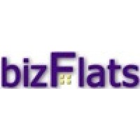 bizFlats logo, bizFlats contact details