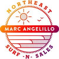 N E Surf n Sales logo, N E Surf n Sales contact details