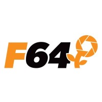 F64 logo, F64 contact details