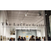 The Laffer Gallery logo, The Laffer Gallery contact details