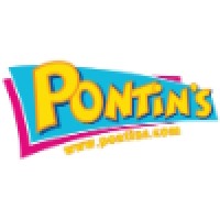 Pontin's logo, Pontin's contact details