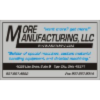 More Manufacturing LLC logo, More Manufacturing LLC contact details