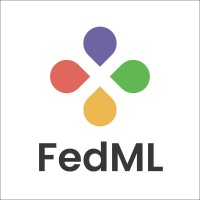 FedML logo, FedML contact details