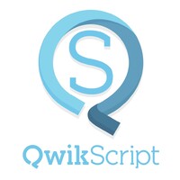 QwikScript logo, QwikScript contact details