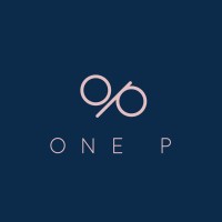 One P Design logo, One P Design contact details